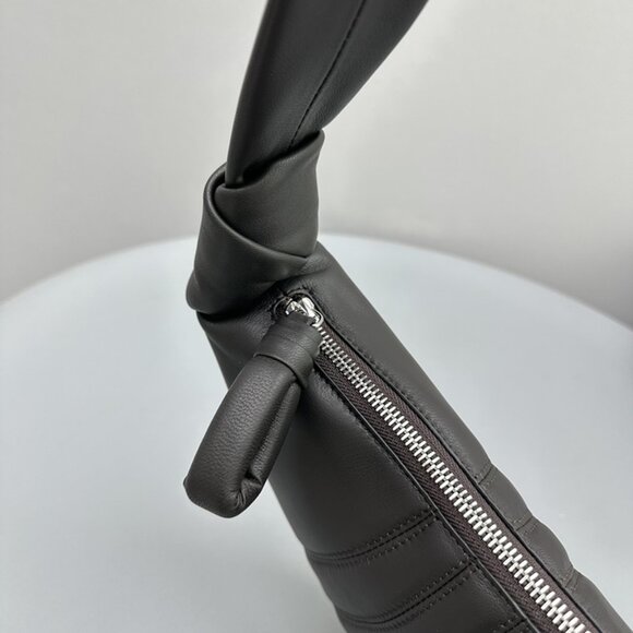 Lemaire Small Black Knotted Croissant - Picture 5 of 9